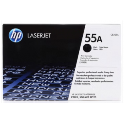 惠普 CE255A 55A 黑色原裝硒鼓標(biāo)準(zhǔn)容量 (適用LaserJet P3015)